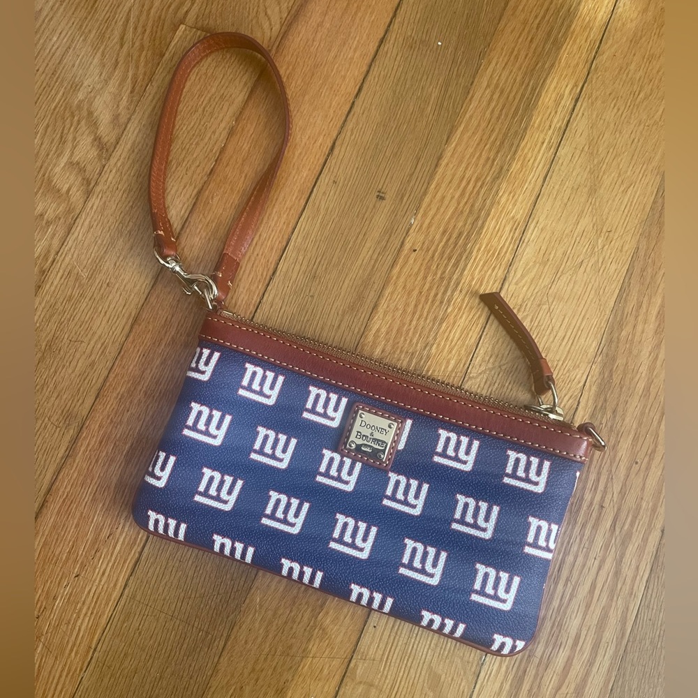 Dooney & Bourke NY Giants Wristlet